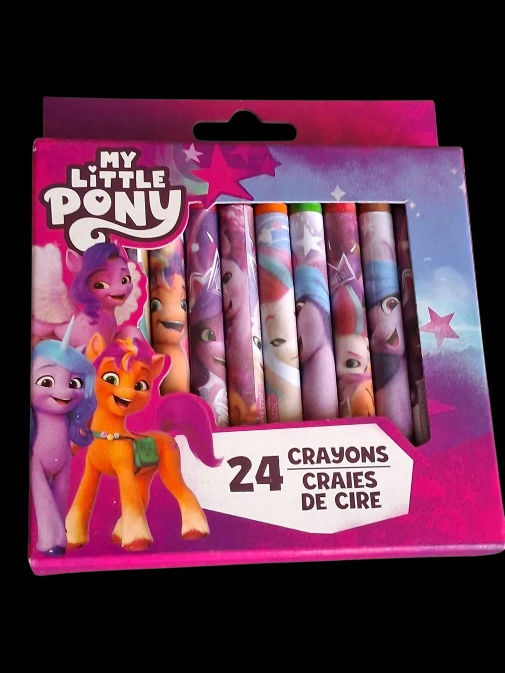 My Little Pony Crayon Set - Pink & Purple Packaging